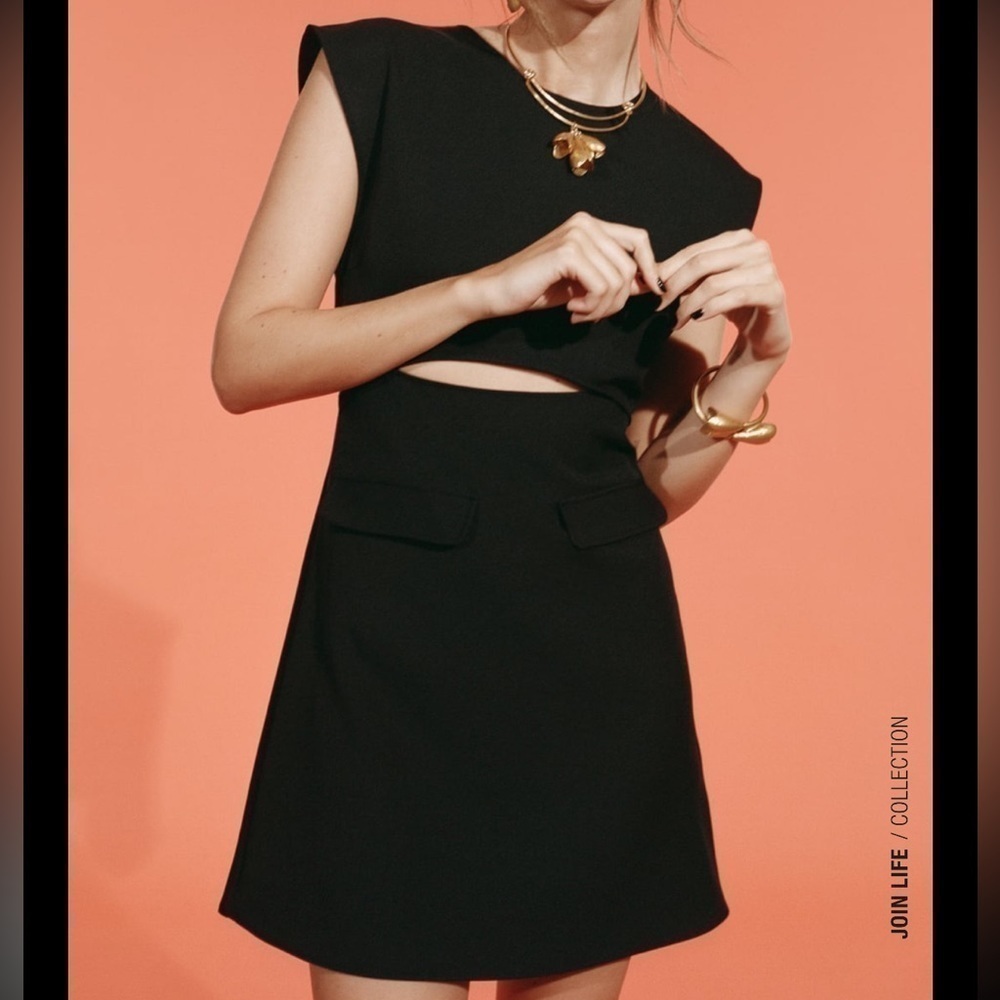 Zara Cut Out Mini Dress
